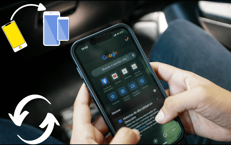 Persona usando internet en su teléfono. EL INFORMADOR / ARCHIVO