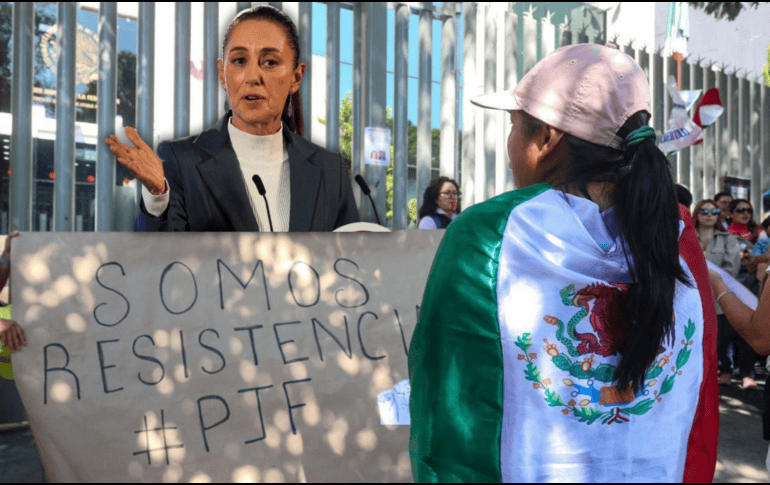 Sheinbaum afirmó los derechos laborales de los trabajadores del Poder Judicial no se verán afectados con la reforma. SUN / AP / ARCHIVO