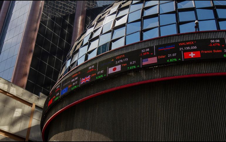 El índice de la Bolsa Mexicana de Valores refleja el rendimiento de los principales factores económicos de del país. EL INFORMADOR / ARCHIVO
