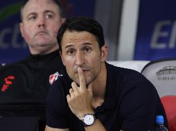 El director técnico del Atlas, Beñat San José aseguró que tras igualar esta noche ante Mazatlán, se fueron fastidiados por no conseguir la victoria, ya que enfatizó no han merecido el empate. IMAGO7