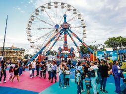 Los juegos mecánicos son el deleite de chicos y grandes. EL INFORMADOR/ A. Navarro