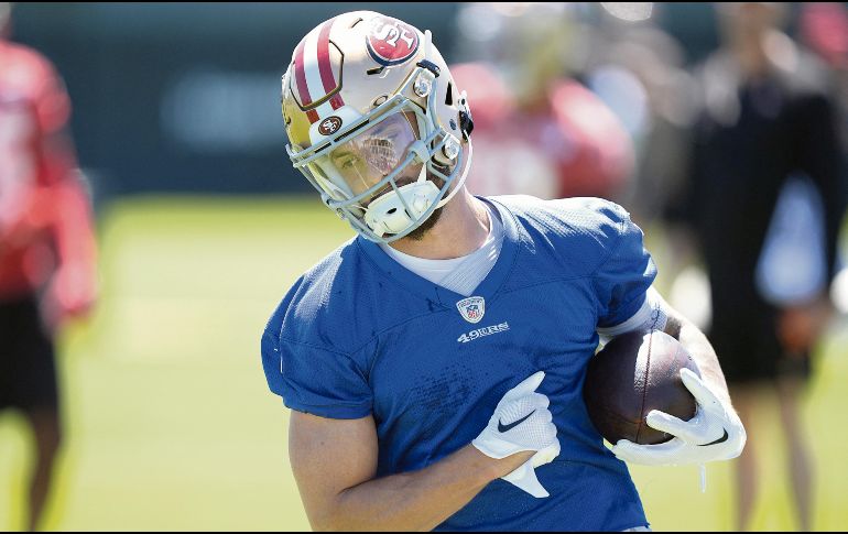 Ricky Pearsall fue baleado hace 50 días y jugará mañana. AFP