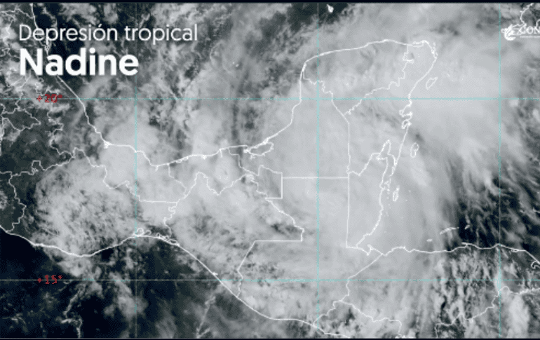 Las lluvias se han extendido hacia la zona norte del estado, afectando ciudades como Cancún, en donde durante la tarde aumentaron las precipitaciones pluviales, de forma intermitente. ESPECIAL/X/ @conagua_clima.
