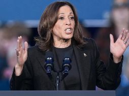 Kamala Harris dijo en su discurso que tiene que comenzar a responder a Donald Trump. EFE