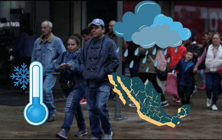 El Frente Frío no. 5 podría disminuir disminuir la temperatura a 0°C en estos estados del norte del país; conoce los detalles. EL INFORMADOR/ ARCHIVO/ ESPECIAL/ CANVA