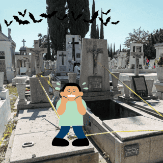 Todo sobre el recorrido nocturno en el panteón de Mezquitán Octubre 2024