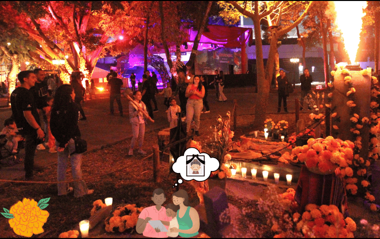 Altar Día de muertos. EL INFORMADOR /  ARCHIVO