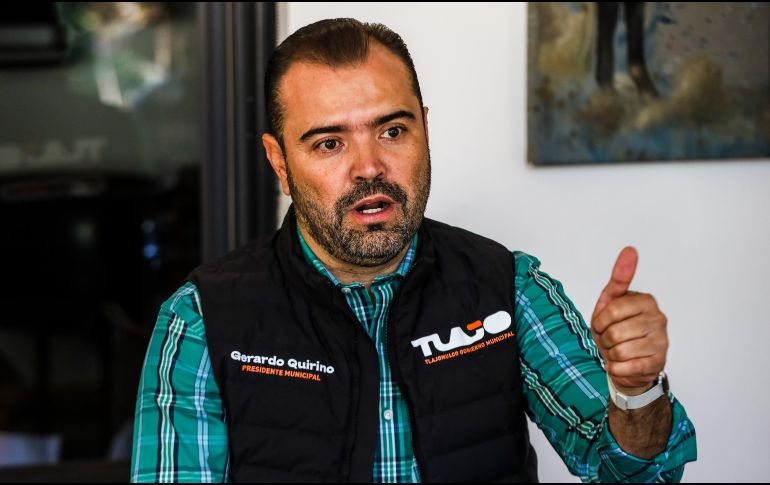 El edil, Quirino Velázquez, comentó que el Ayuntamiento cuenta con 10 camiones recolectores y esperan que Caabsa adquiera otras 10 unidades. EL INFORMADOR / A. NAVARRO