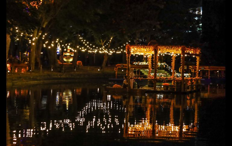 Este lunes se desarrolló un recorrido para medios de comunicación para conocer el avance del montaje, el cual se encuentra en un 93%, según compartió Tania Cortés, directora de Calaverandia, quien además resalta que el parque ha crecido en extensión. EL INFORMADOR / A. Navarro