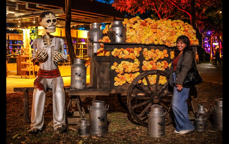 Este lunes se desarrolló un recorrido para medios de comunicación para conocer el avance del montaje, el cual se encuentra en un 93%, según compartió Tania Cortés, directora de Calaverandia, quien además resalta que el parque ha crecido en extensión. EL INFORMADOR / A. Navarro
