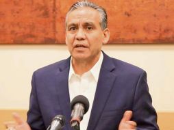 Magistrado Juan José Olvera, integrante del colectivo que inició ruedas de prensa diarias. ESPECIAL