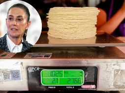Claudia Sheinbaum Pardo dio a conocer que el Gobierno Federal buscará reducir el precio de la tortilla durante su sexenio.EL INFORMADOR/ ARCHIVO/ SUN