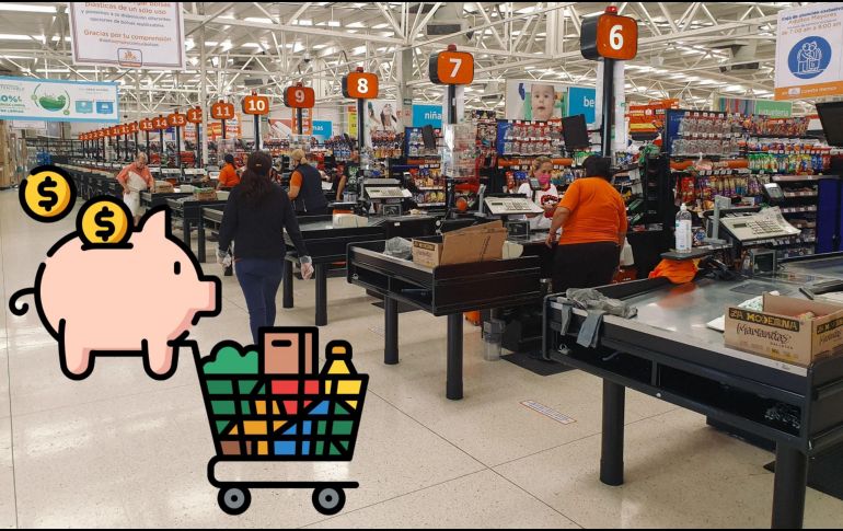 La Profeco reveló en cuál supermercado es más barato adquirir la canasta básica en Jalisco. EL INFORMADOR / ARCHIVO