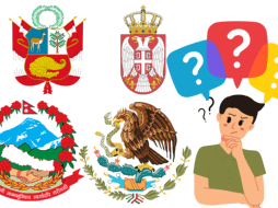 Estos son los escudos de banderas nacionales considerados como los más bonitos del mundo. ESPECIAL