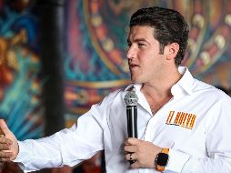 El gobernador de Nuevo León, Samuel García Sepúlveda habla acerca de los avances y proyectos durante su administración. EL INFORMADOR / ARCHIVO