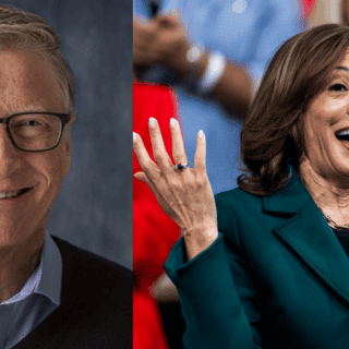 Bill Gates apoya a Kamala Harris con una donación de 50 mdd, según NYT