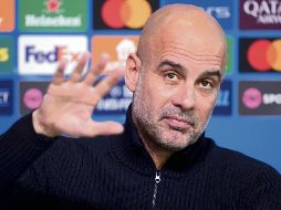 Pep Guardiola espera tener un equipo competitivo hoy. AP