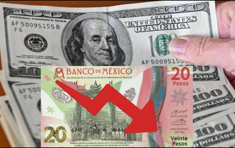 Este miércoles, el peso revierte el avance de la sesión previa. AFP / ARCHIVO / BANXICO