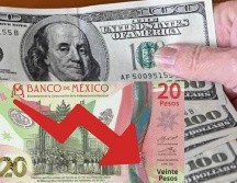 Este miércoles, el peso revierte el avance de la sesión previa. AFP / ARCHIVO / BANXICO