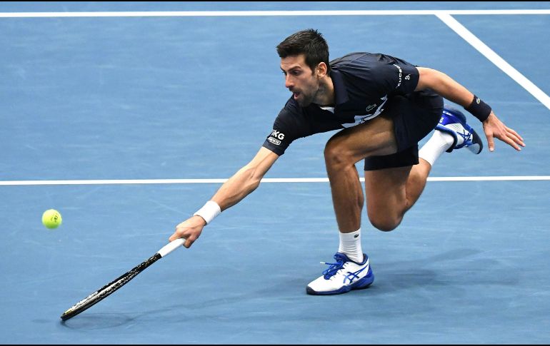 El serbio ocupa el sexto lugar en la “Race”, la clasificación que determina el acceso al torneo de final de temporada. AFP/ARCHIVO