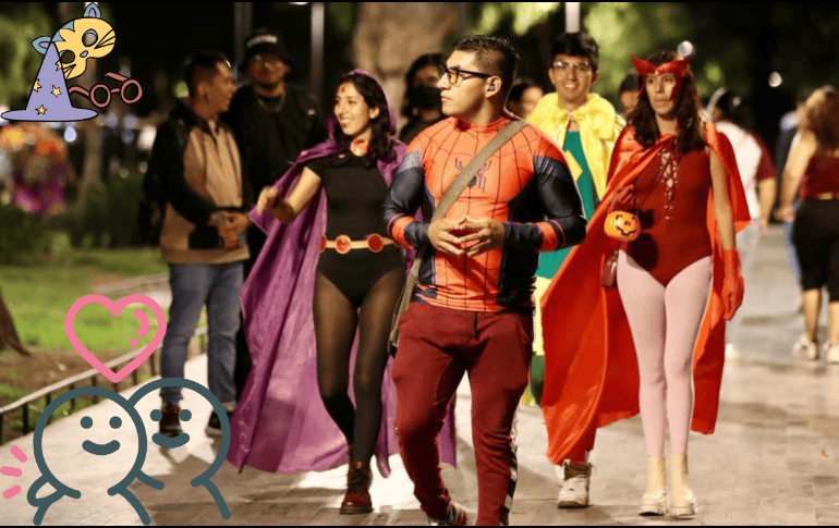 Personas disfrazadas. SUN / ARCHIVO