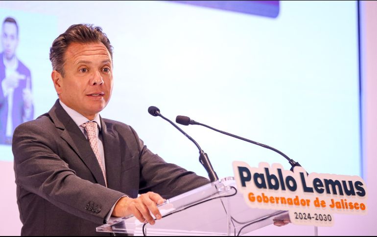 El gobernador electo de Jalisco, Pablo Lemus Navarro, informó que ya fueron presentadas todas las solicitudes y por todas las vías para solicitar una reunión urgente con la Presidenta de México. EL INFORMADOR / H. Figueroa