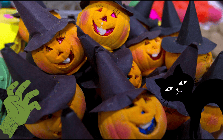 Te sugerimos no romperte la cabeza con las decoraciones, vete por lo práctico, Halloween dura apenas unos días. NTX / ARCHIVO