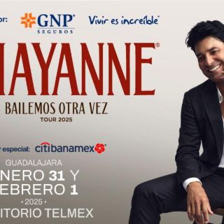 El "papá de México", Chayanne, tendrá dos conciertos en Guadalajara