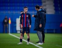 Rafael Márquez y Marc Casadó en un partido del Barcelona Atletic/ Redes