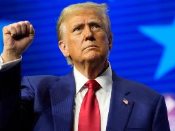 El candidato presidencial republicano Donald Trump mencionó el asesinato a tiros de Nick Quets, de 31 años, quien fue atacado en una carretera en el norte de Sonora. AP/A. Brandon.