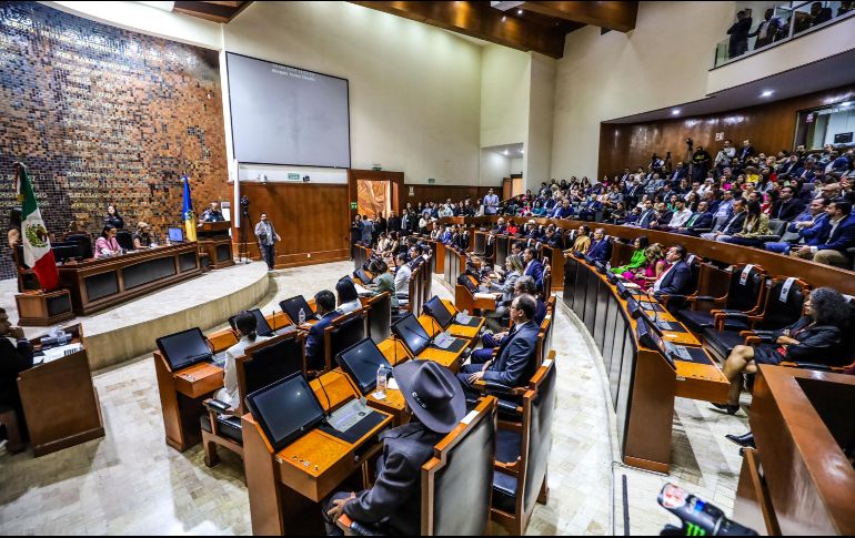 Entre las primeras tareas que tendrá la legislatura número 64 será la recepción, discusión y votación del proyecto de presupuesto de egresos de 2025. EL INFORMADOR/ A. Navarro