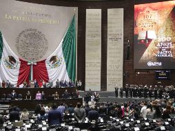 La Cámara e Diputados se reunirá este domingo 27 de octubre EL UNIVERSAL / ARCHIVO