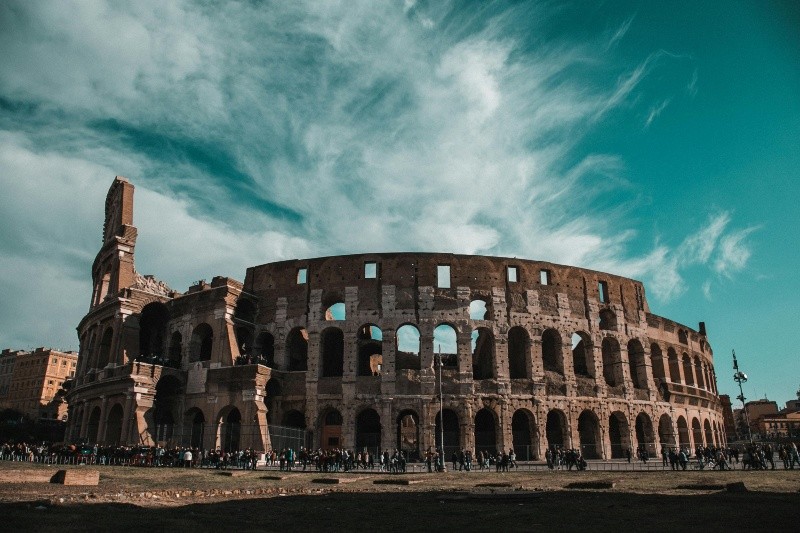 El Coliseo es el monumento más importante de Roma. Pexels 