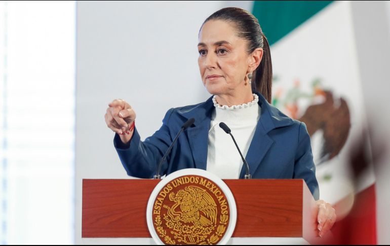 La presidenta Claudia Sheinbaum Pardo llamó a la ciudadanía a elegir a los jueces, magistrados y ministros de la Suprema Corte de Justicia de la Nación el próximo 1 de junio del 2025, ya que consideró que así se construye la democracia. EFE / ARCHIVO