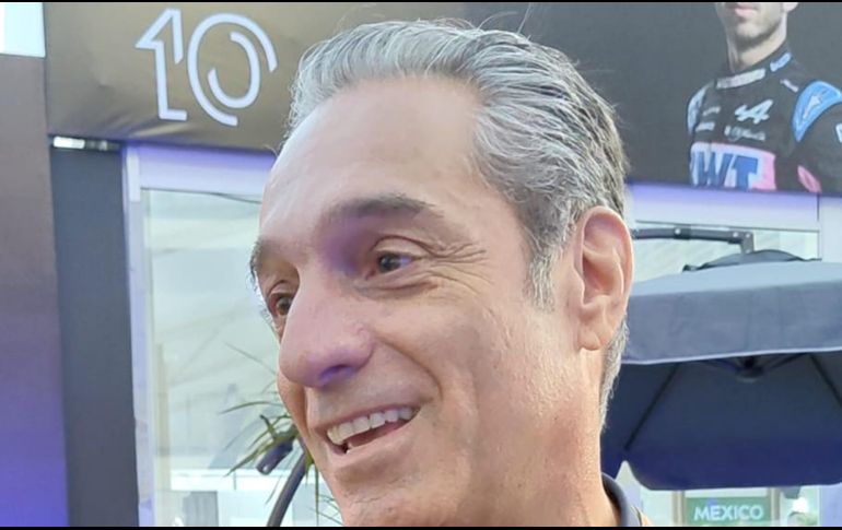 Slim Domit estuvo este viernes en el Autódromo Hermanos Rodríguez para el primer día de actividad dentro de la pista. EL INFORMADOR / P. Gallardo