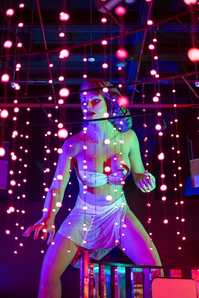 Escultura en la entrada del Museo, en Miami Florida. EFE / MUSEO DEL SEXO 