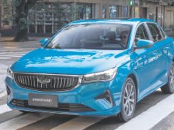 Geely Emgrand 2025. El modelo tiene un diseño discreto y funcional. CORTESÍA
