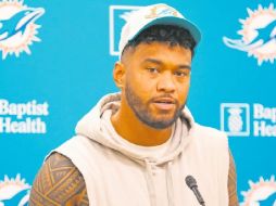 Tagovailoa pasó casi un mes en la lista de lesionados. AFP