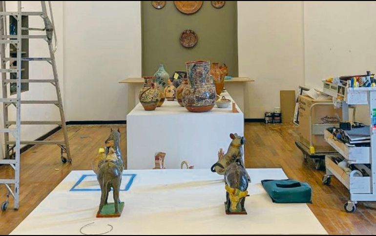 Alistan los últimos momentos del montaje. CORTESÍA