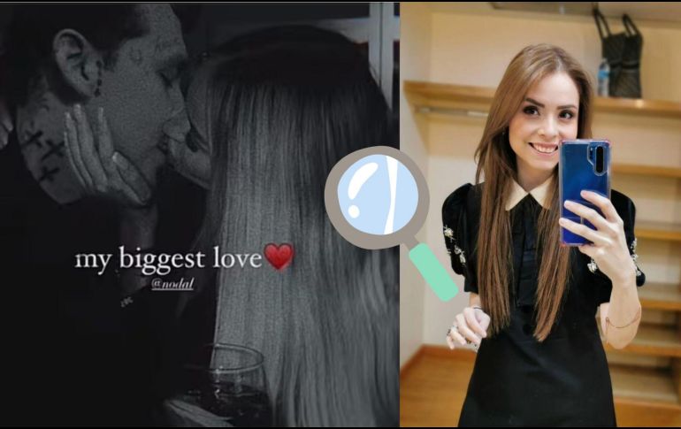 En cuanto a la fotografía donde supuestamente Nodal aparece besando a una mujer rubia, se ha sugerido que podría no corresponder a su situación actual, dado que sus tatuajes no coinciden.  INSTAGRAM/maryfercenteno