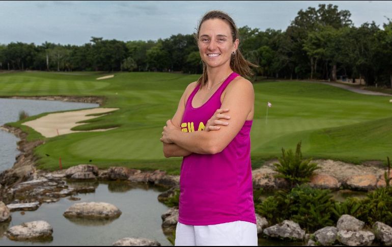 Nadia Podoroska se encuentra en el lugar 80° del ranking de la WTA y estará presente en el Mérida Open AKRON. CORTESÍA/ Mérida Open Akron.
