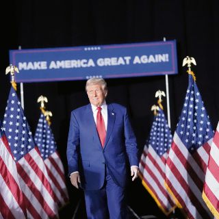 Donald Trump “despide” a Kamala en NY