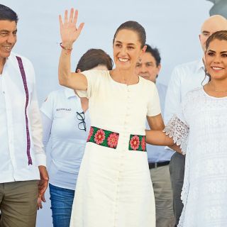 Claudia Sheinbaum concluye emergencia por el azote del huracán John