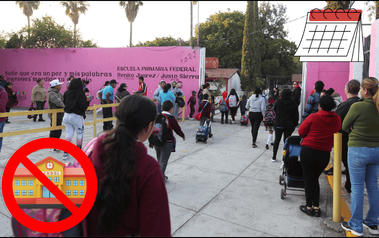 Estos son los días de descanso en la educación básica. EL INFORMADOR / ARCHIVO