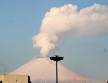 Aquí te compartimos las fotos y una transmisión en vivo de la actividad del Popocatépetl. SUN / O. CONTRERAS