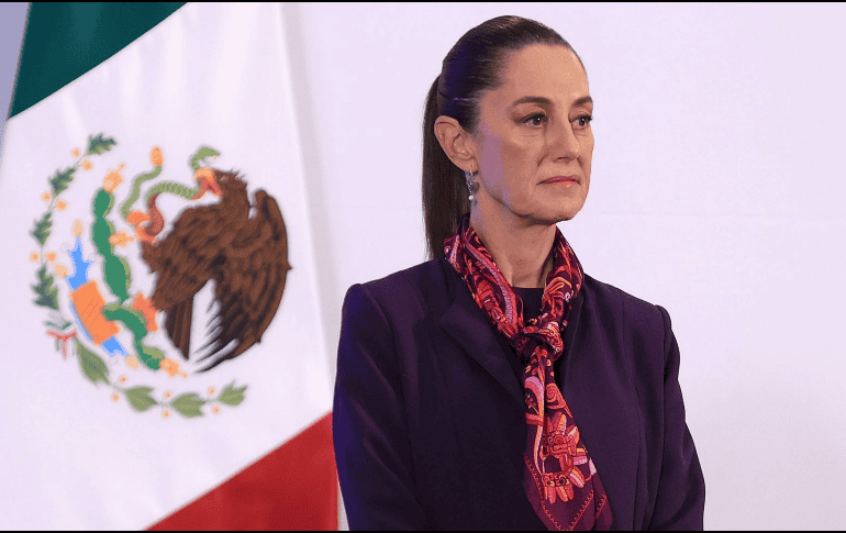 Sheinbaum afirmó que su gobierno tiene una estrategia que va a dar resultado con la atención a las causas y disminuir la impunidad como principales ejes y enfatizó en la solidez de la economía del país. SUN / B. Fregoso