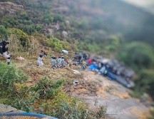 Mayoría de víctimas del accidente del autobús en Zacatecas se encuentra en el proceso de la entrega de los cuerpos. X/GUARDIA NACIONAL