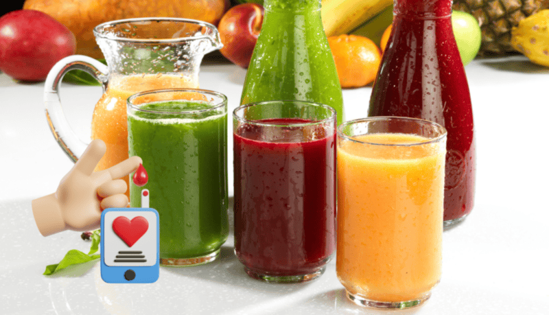 Jugos naturales para bajar los niveles de glucosa en la sangre. CANVA