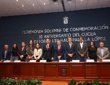 En el auditorio “Lic. Raúl Padilla López” se llevó a cabo la ceremonia solemne de conmemoración del 30 Aniversario del CUCEA. EL INFORMADOR/H.FIGUEROA