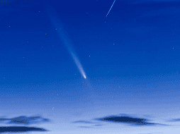 El espectáculo celestial se intensificará conforme el cometa se aproxime al Sol. ESPECIAL/National Geographic